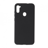 Husa Samsung Galaxy A11 - 360 Fully cu Spate din Policarbonat si Folie din Silicon - Negru