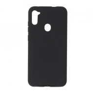 Husa Samsung Galaxy A11 - 360 Fully cu Spate din Policarbonat si Folie din Silicon - Negru