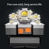 Lanterna de cap cu incarcare USB, multiple moduri de iluminare, PMER161855 - Img 4