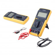 Multimetru digital profesional prevazut cu carcasa antisoc si masurare temperatura, PM110323