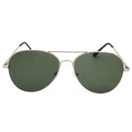 Ochelari de soare cu rama metalica, Unisex, AS-1826-VERDE
