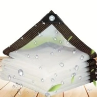 Prelata de PVC transparent de înaltă calitate cu ochiuri, diferite dimensiuni, PMEM251328