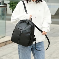 Rucsac Negru Stilat pentru Femei, TMKG665801