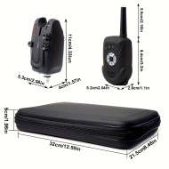 Set 4+1 Avertizori Electronici de Pescuit cu Telecomandă și Husă de Transport – JSFUN, TMKH345958