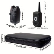 Set 4+1 Avertizori Electronici de Pescuit cu Telecomandă și Husă de Transport – JSFUN, TMKH345958 - Img 4