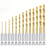 Set de 50 buc burghie hexagonale, PMWU126444
