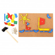 Set de creatie - Forme din lemn