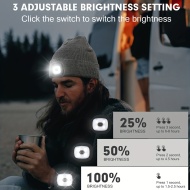Caciula cu LED, unisex, PMAF47089