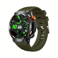 Ceas smartwatch sport, cu busolă si lanterna LED, PMHV30629-VERDE