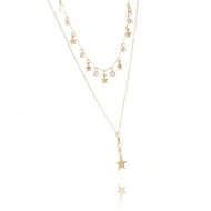 Colier fashion, placat cu aur 14K, PMNST13763