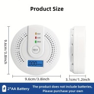 Detector de monoxid de carbon cu afisaj LED, PMLU80252