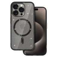 Glitter Magsafe Case for Samsung Galaxy S24 Ultra black clear, POK062768