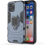 Husa iPhone 11 PRO Bleumarin Military cu Inel