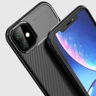 Husa pentru SAMSUNG GALAXY A02S, VENNUS CARBON ELITE, negru