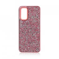 Husa pentru Samsung Galaxy S20 - Husa Luxury Glitter Diamond Roz