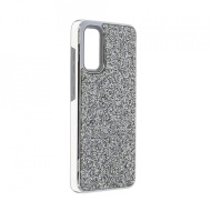 Husa pentru Samsung Galaxy S20 - Husa Luxury Glitter Diamond Silver