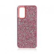 Husa pentru Samsung Galaxy S20 PLUS - Husa Luxury Glitter Diamond Roz - Img 4
