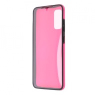 Husa Samsung Galaxy S20 PLUS - 360 Fully cu Spate din Policarbonat si Folie din Silicon - Rose