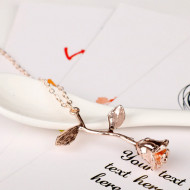 Lantisor Dama Trandafir - roze COL151-V3