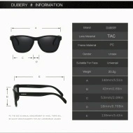 Ochelari de Soare Polarizați DUBERY, unisex, TMCR1172543 - Img 2
