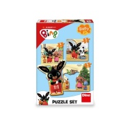 Puzzle 3 in 1, Bing si prietenii - DINO TOYS