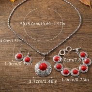 Set cadou, colier, bratara si cercei, PMWL34354