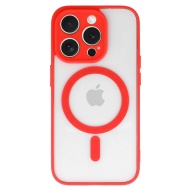 Acrylic Color Magsafe Case for Iphone 16 Pro Max red, POK062716
