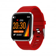 Ceas smartwatch ID116 PRO, rosu, PMHOLM11653