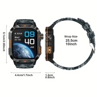Ceas smartwatch sport, PMMD104806-NEGRU - Img 2