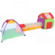 Cort pentru copii, 3 in 1–casa iglu cu tunel, PM000028813