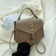 Geanta eleganta de Dama, Crossbody, maro, PMBN187222-MARO