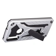 Husa Huawei P40 LITE E | Y7p - Military Defender Antisoc cu Suport Wide - Silver - Img 3