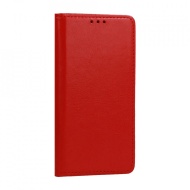 Husa pentru SAMSUNG GALAXY A22 4G, rosu, (piele italiana originala)
