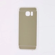 Husa Samsung Galaxy S7 Edge Silicon Mirror Auriu