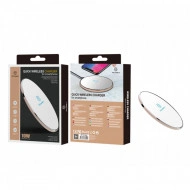 Încărcare fără fir 10W Alb / Auriu, PMTF360203