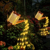Lumină solară decorativă – Stropitoare cu efect de apă strălucitoare, ideală pentru grădină, TMYE653246