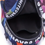 Rucsac dama, imprimeu colorat, PMUQ99904