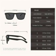 Set 3 Perechi Ochelari de Soare, Unisex, TMWT57447