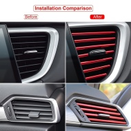 Benzi de decorare a aerului condiționat auto pentru priza de aerisire, 10 Buc - 20 cm, PMGN05061
