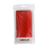 Carcasa tip Carte Vennus SENSITIVE pentru Xiaomi Rosumi 8A rosu