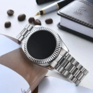 Ceas Dama Fashion Touch Screen Digital, Argintiu, LD097-V1 - Img 2