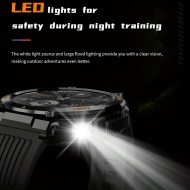 Ceas smartwatch sport, cu busolă si lanterna LED, PMHV30629-VERDE