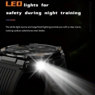 Ceas smartwatch sport, cu busolă si lanterna LED, PMHV30629-VERDE - Img 2