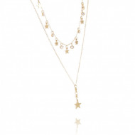 Colier fashion, placat cu aur 14K, PMNST13763