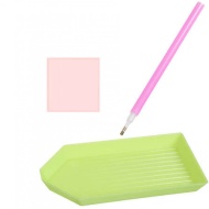 Goblen mozaic cu diamante, papadii, 30 x 30 cm, PM000162123