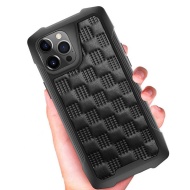 Husa pentru Apple iPhone 12, cu protectie ridicata, Fashion, rezistenta la socuri, negru