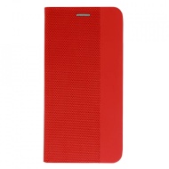 Husa pentru SAM A025 GALAXY A02S, Carcasa tip Carte Vennus SENSITIVE, rosu