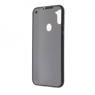 Husa Samsung Galaxy A11 - 360 Fully cu Spate din Policarbonat si Folie din Silicon - Negru
