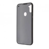 Husa Samsung Galaxy A11 - 360 Fully cu Spate din Policarbonat si Folie din Silicon - Negru - Img 2