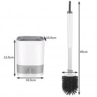 Perie din silicon cu suport pentru toaleta, PM000193753